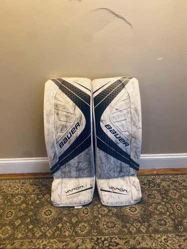 Used 34" Senior Bauer Vapor X900 Goalie Leg Pads