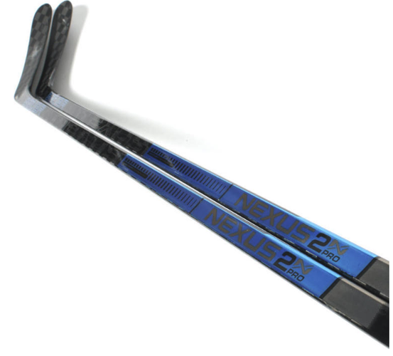2-PACK New Sr Bauer 87 Flex Right Handed Nexus 2N Pro Hockey Stick P92 Pattern
