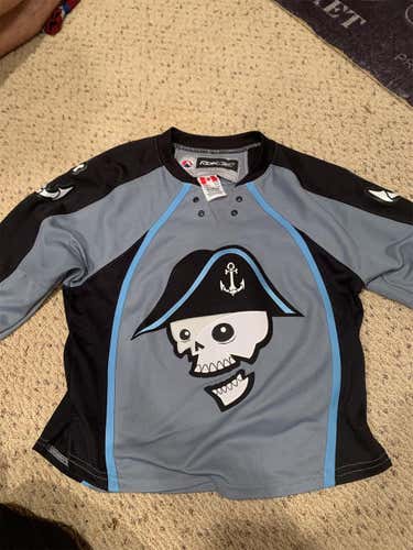 Gray Youth Small / Medium Reebok Jersey