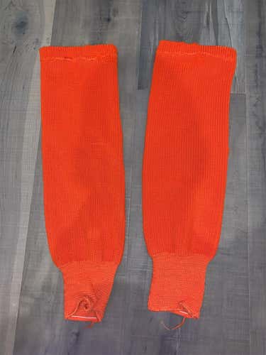 Orange Youth Medium Hockey Socks
