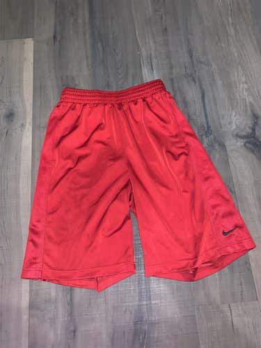Red Nike Dri Fit Athletic Shorts