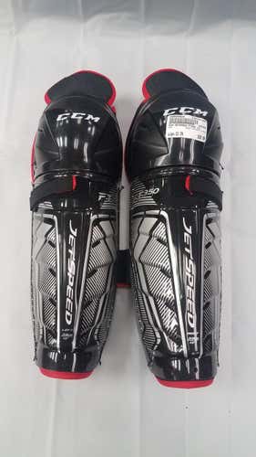 Used Ccm Jetspeed Ft350 13" Ice Hockey Shin Guards