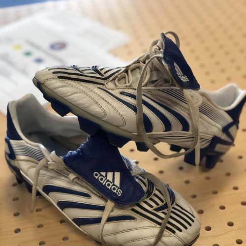 White Men's Molded Cleats Adidas Predator Absolute Cleats