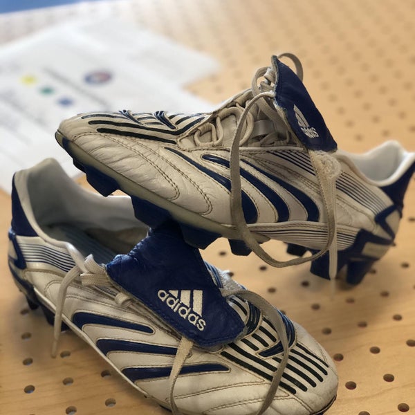 White Men's Molded Cleats Adidas Predator Absolute Cleats