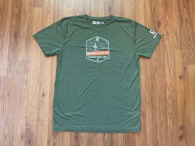 2018 Ragnar Trail MCDOWELL MOUNTAIN, AZ SUPER AWESOME Running Sz L Race Shirt!