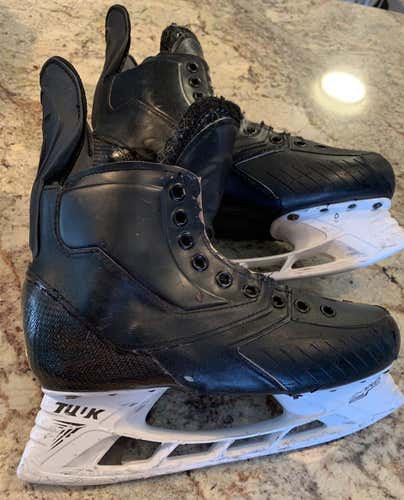 AARON LUCHUM True Pro Custom Pro Stock Size 8 Hockey Skates