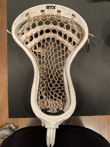 White Used FOGO STX Strung Duel 2 Head