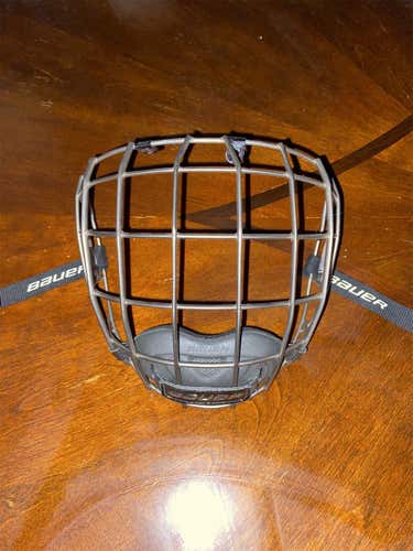 Gray New Small Bauer Re-Akt Pro Stock Helmet