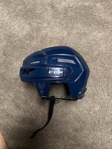 Blue Used Medium CCM Fitlite 3DS Helmet