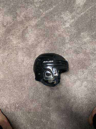 Black Used Medium Bauer Re-Akt 100 Helmet