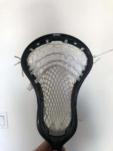 Black Used Attack & Midfield STX Strung Stallion Omega Head