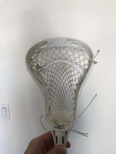 White Used Defense Brine Strung Edge x Superlight Head