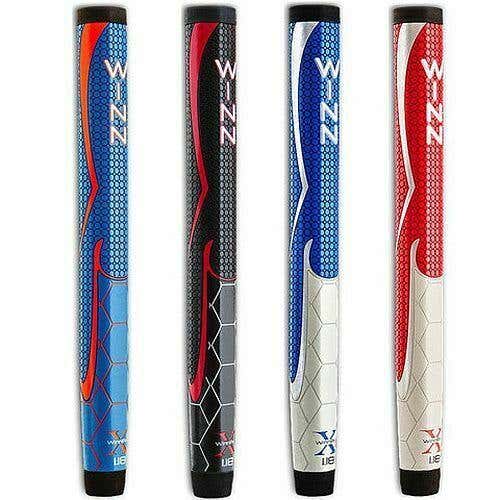 Winn Pro X 1.18" Putter Grip (Black/Red, 54g) Standard Golf Grip NEW