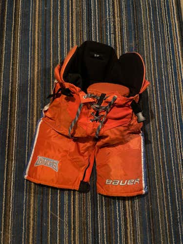 Orange Senior Small Bauer Nexus Pro Stock Hockey Pants