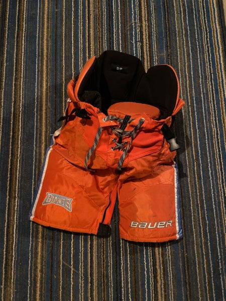 Orange Senior Small Bauer Nexus Pro Stock Hockey Pants