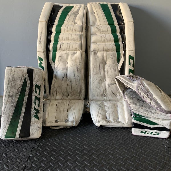 White Intermediate 30" Regular Goalie Full Set