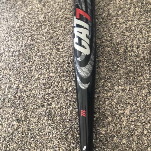 BBCOR Certified Marucci CAT 7 BLACK LIMITED EDITION 30 oz 33" Bat BASICALLY NEW