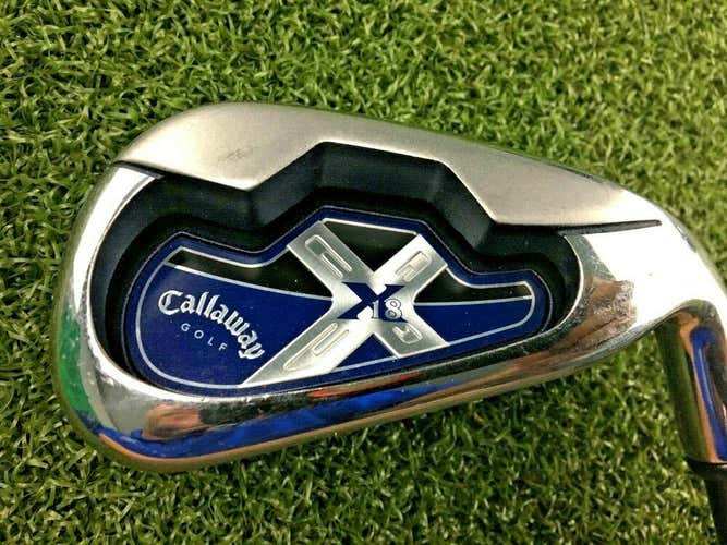 Callaway X-18 6 Iron  / RH /  75g System CW Regular Graphite / NEW GRIP / mm9140