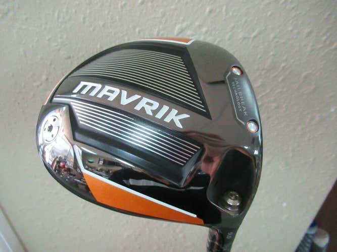 NICE CALLAWAY MAVRIK 9* DRIVER HZRDUS SMOKE 6.5 60g EXTRA STIFF FLEX HC INCLUDED