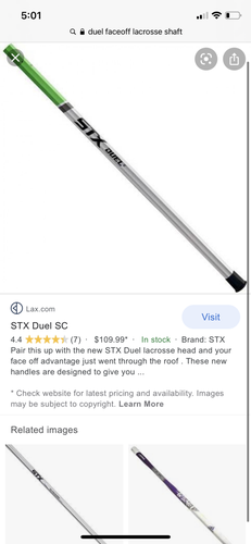 Used STX Duel SC Shaft
