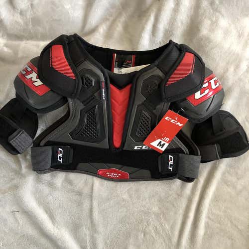 New Junior Medium CCM Quicklite Xtra Pro Shoulder Pads