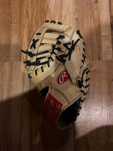 Yellow High School/College First Base Gold Glove Elite 13" Baseball Glove