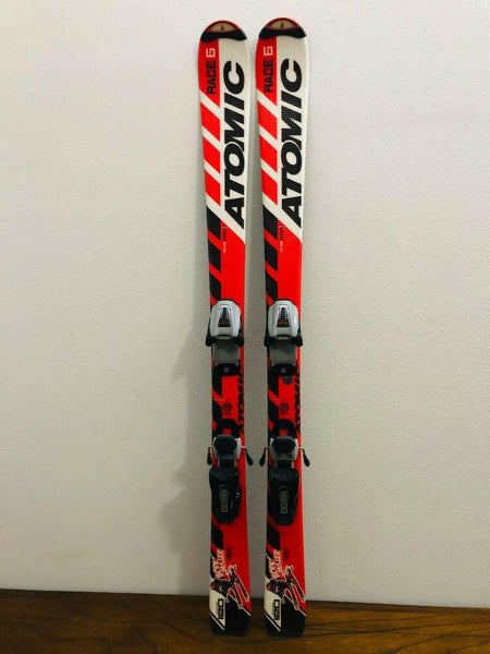 Atomic Race 6 Kid's Jr. Racing Skis 120 cm/ Marker M700 Bindings youth TUNED