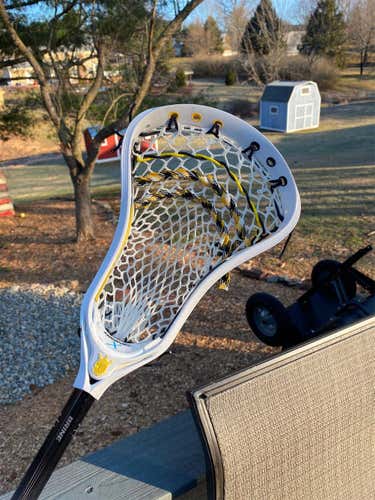 New Custom Strung Brine Clutch With Brine Clutch 3X Head & Jimalax Semi Soft Mesh