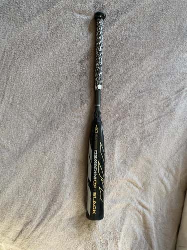 Kid Pitch (9YO-13YO) USSSA Certified Composite CF Zen Black (-10) 21 oz 31" Bat