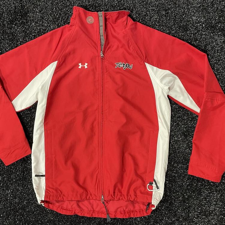 under armour red jacket