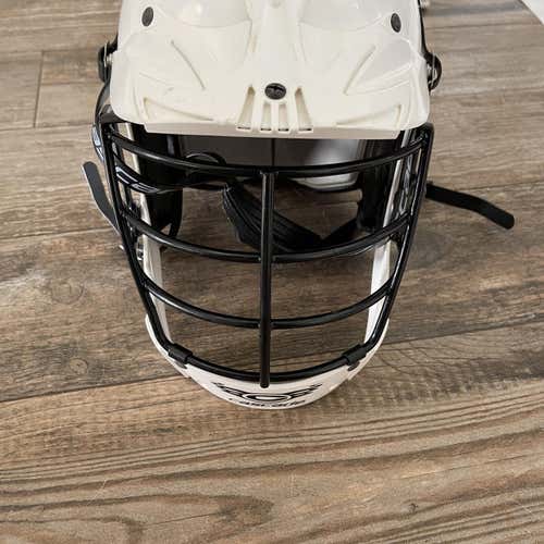 White Youth Player's Cascade SPR Helmet