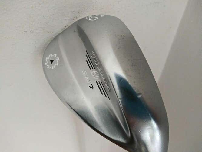 Titleist Vokey SM7 Lob Wedge 60* 12* (Tour Chrome, D Grind) Golf