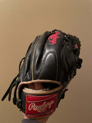 Black High School/College Infield Gold Glove Elite 12" Baseball Glove