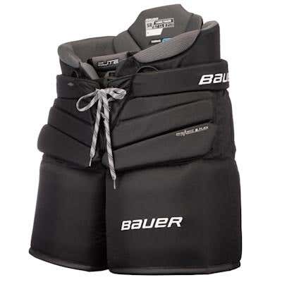 Black New Senior Large Bauer Elite Hockey Goalie Pants