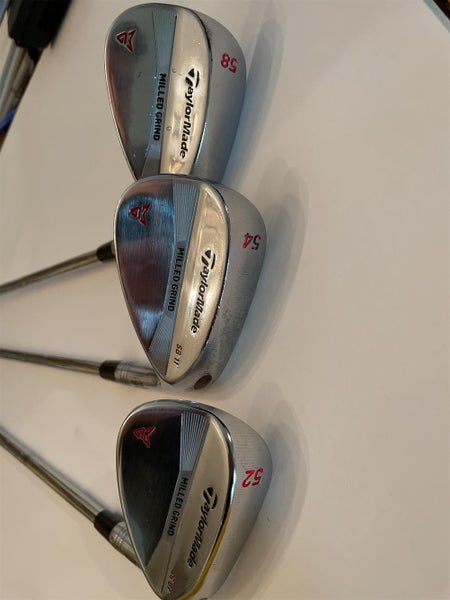 Men's Right Handed MIlled Grind Regular Flex Steel Shaft Wedge