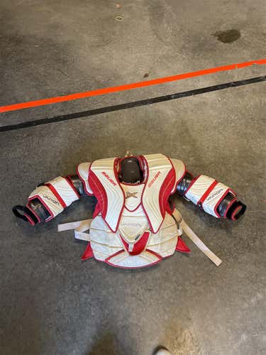 Senior Large Bauer Vapor 1X Goalie Chest and Arm Protector Goalie Chest Protector