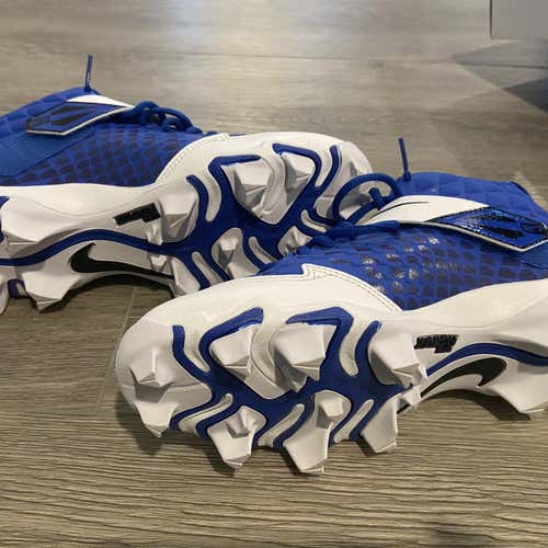 New Nike Trout 6 Keystone Blue Men's Rubber Cleats Size 6.5