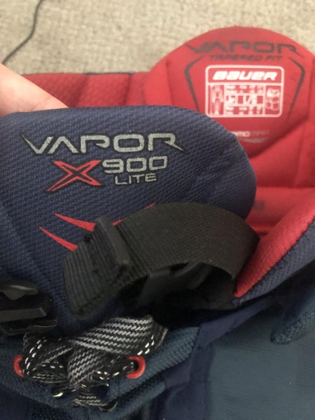 Blue Used Junior Large Bauer Bauer Vapor X900 Lite Hockey Pants