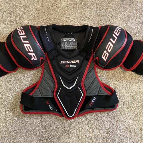 Senior Small Bauer X100 Shoulder Pads