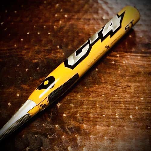 Yellow High School/College  Composite CF4 (-10) 24 oz 34" Bat