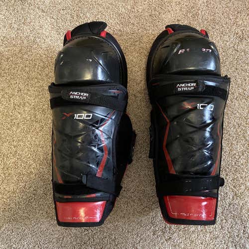 Senior 13” Bauer X100 Shin Pads