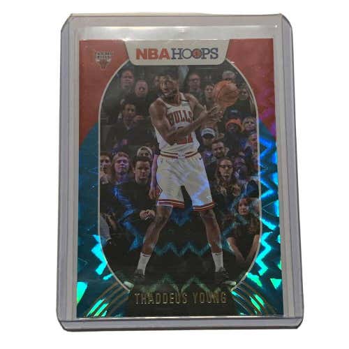 Thaddeus Young Chicago Bulls 20-21 NBA Hoops Teal Explosion #70
