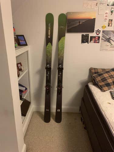 New 2019 All Mtn Invictus Armada 85 Skis 176 Cm With BRAND NEW Salomon Bindings