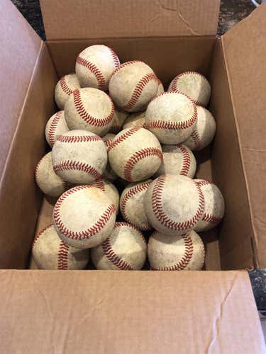 Used 24 Pack (2 Dozen) Baseballs
