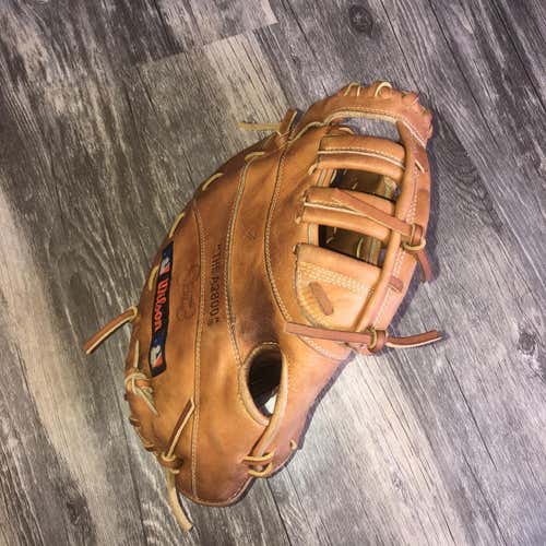 Relaced Wilson A2800 First Base A2000 12.5" Baseball Glove