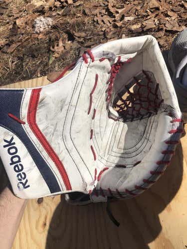 Used Reebok XLT Premiere goalie Gloves