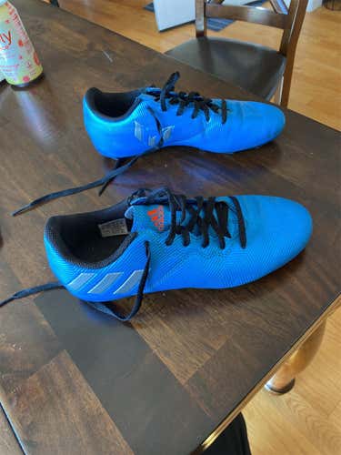 Blue Unisex Molded Cleats Adidas Messi 15.1 Cleats