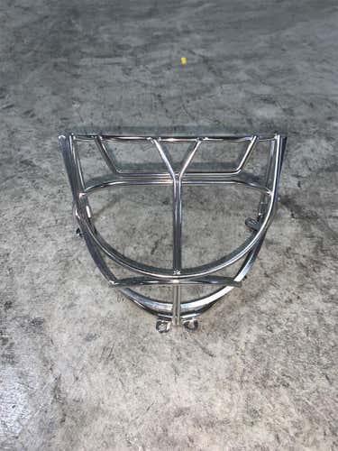 New CCM Chrome Goalie Cage Senior