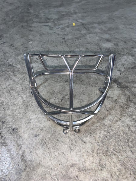 New CCM Chrome Goalie Cage Senior