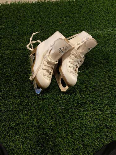 White Used Other Size 11 Figure Skates